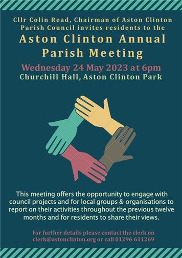  - Don't Miss the Annual Parish Meeting